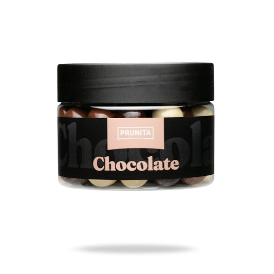 Mix crujientes bolas cereal con chocolate negro, leche y blanco 200 g