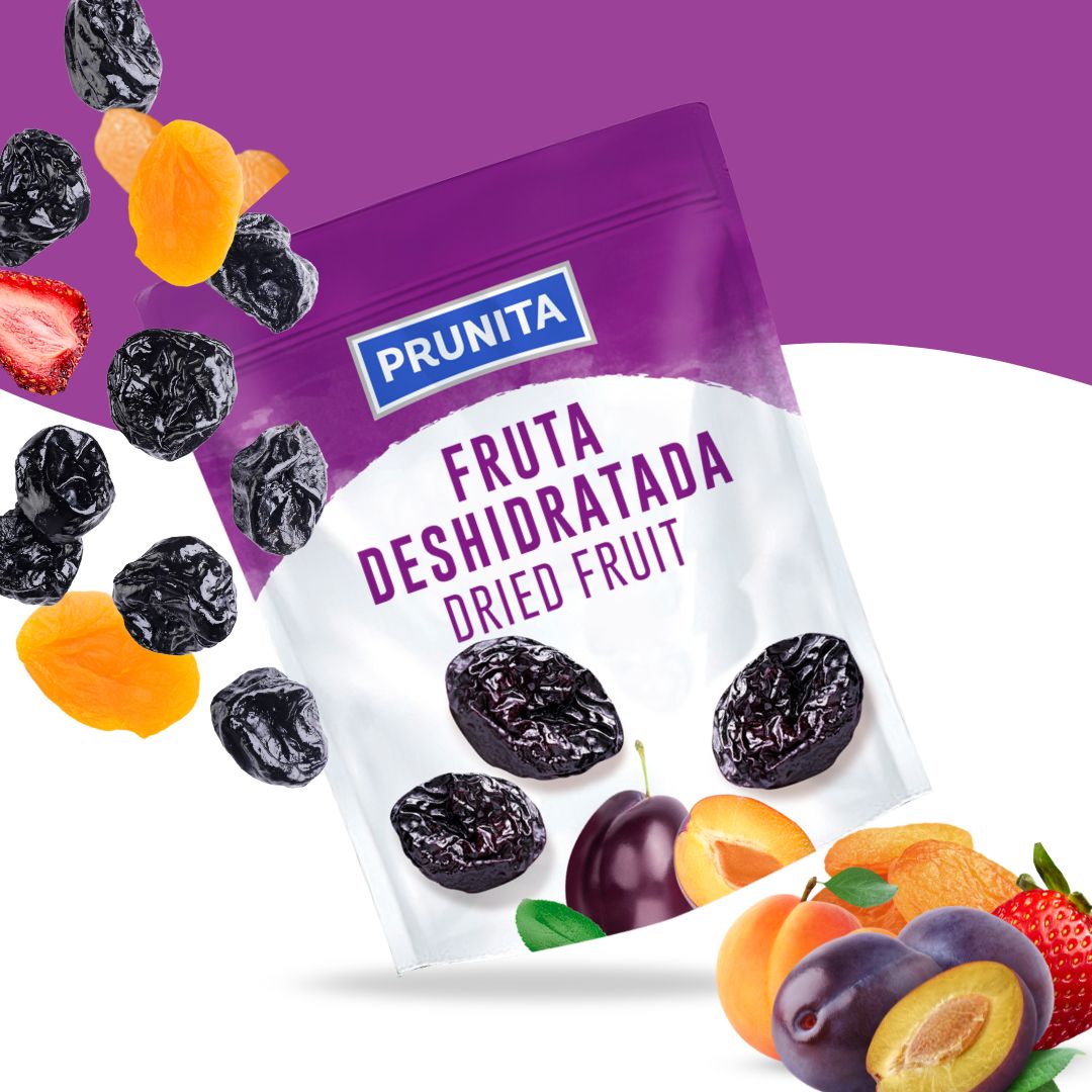 Fruta deshidratada