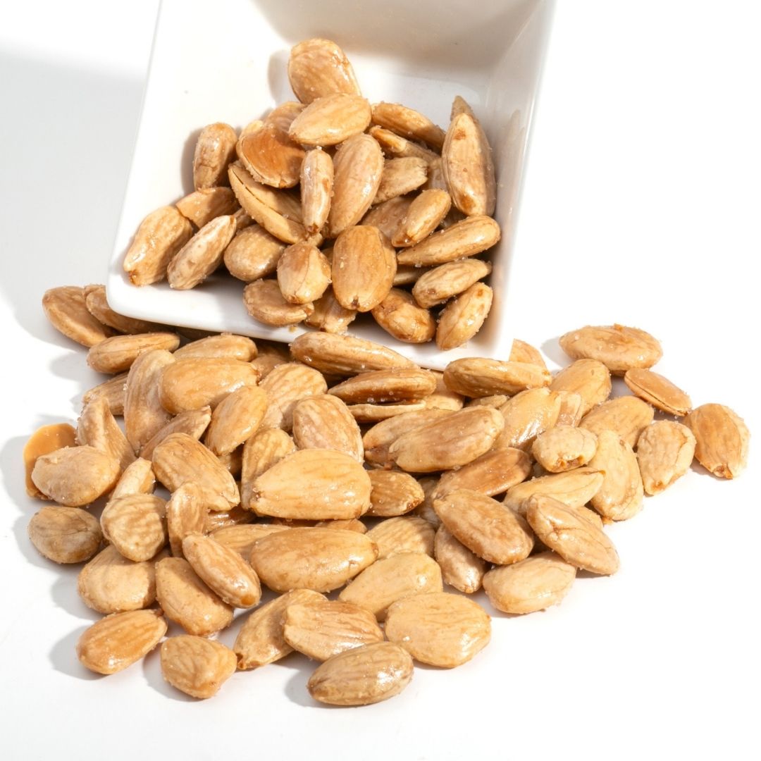 Almendra repelada frita y salada 600 g