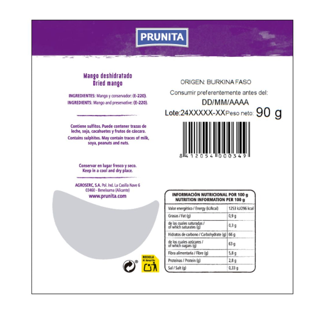 Mango Deshidratado