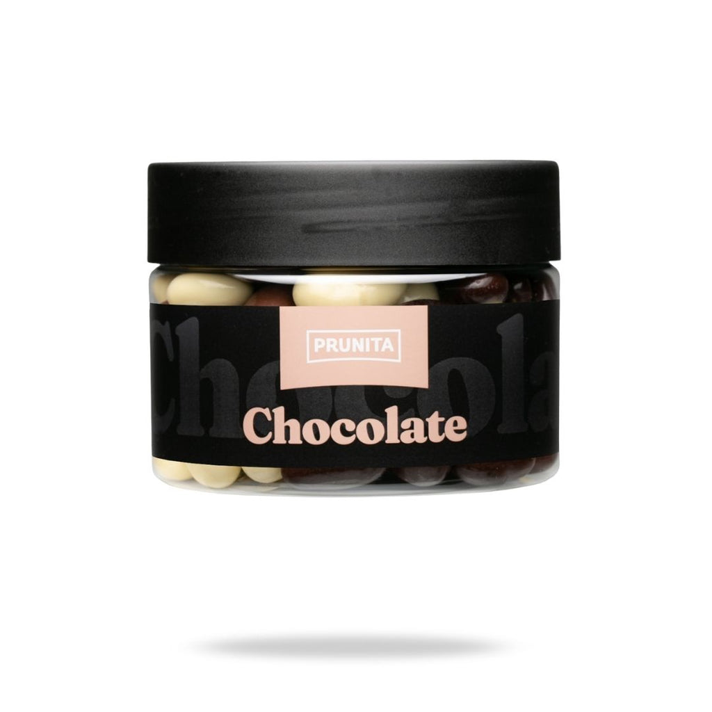 Mix Almendras con Chocolates Negro, Leche y Blanco 400 g