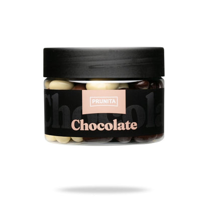 Mix Almendras con Chocolates Negro, Leche y Blanco 400 g