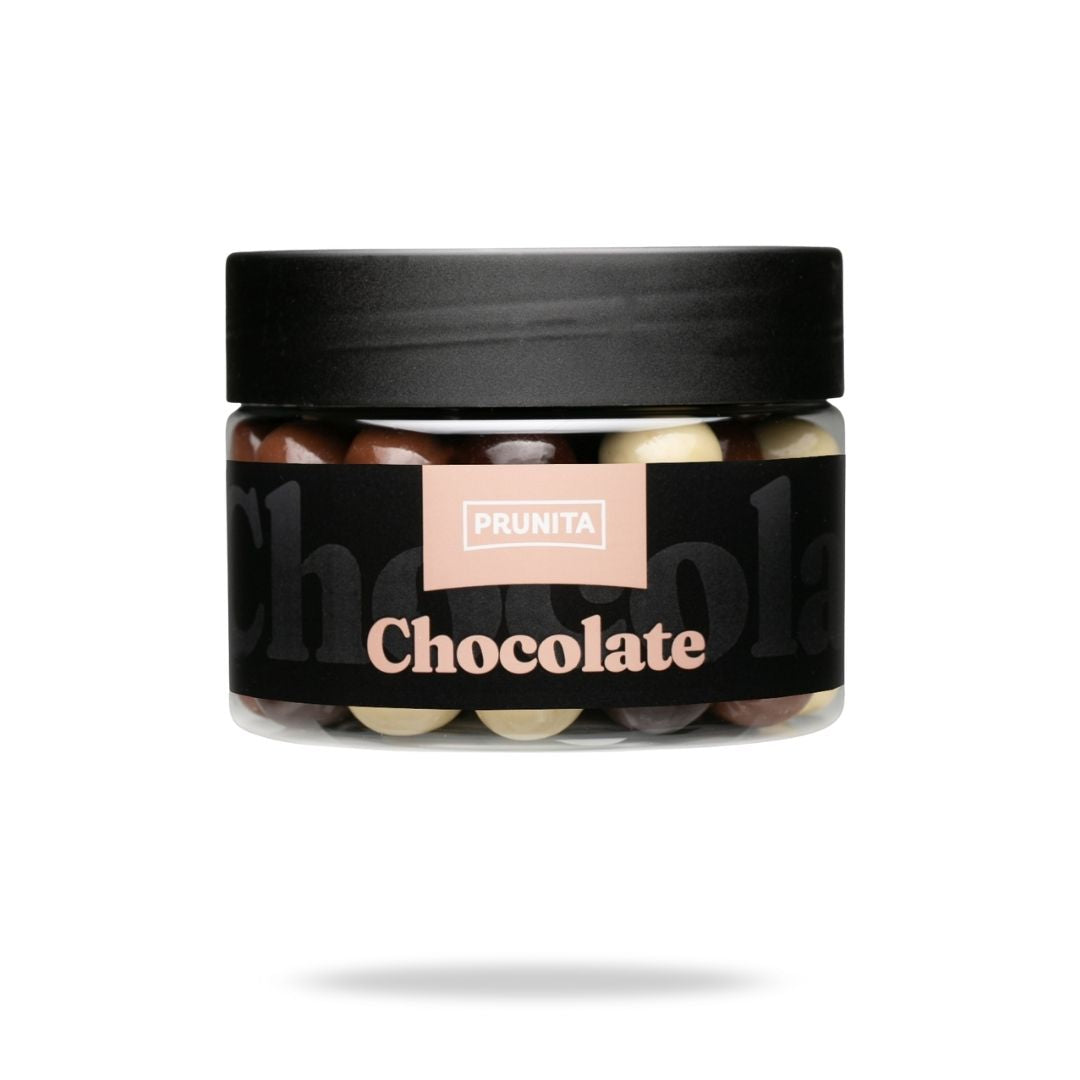 Mix crujientes bolas cereal con chocolate negro, leche y blanco 200 g