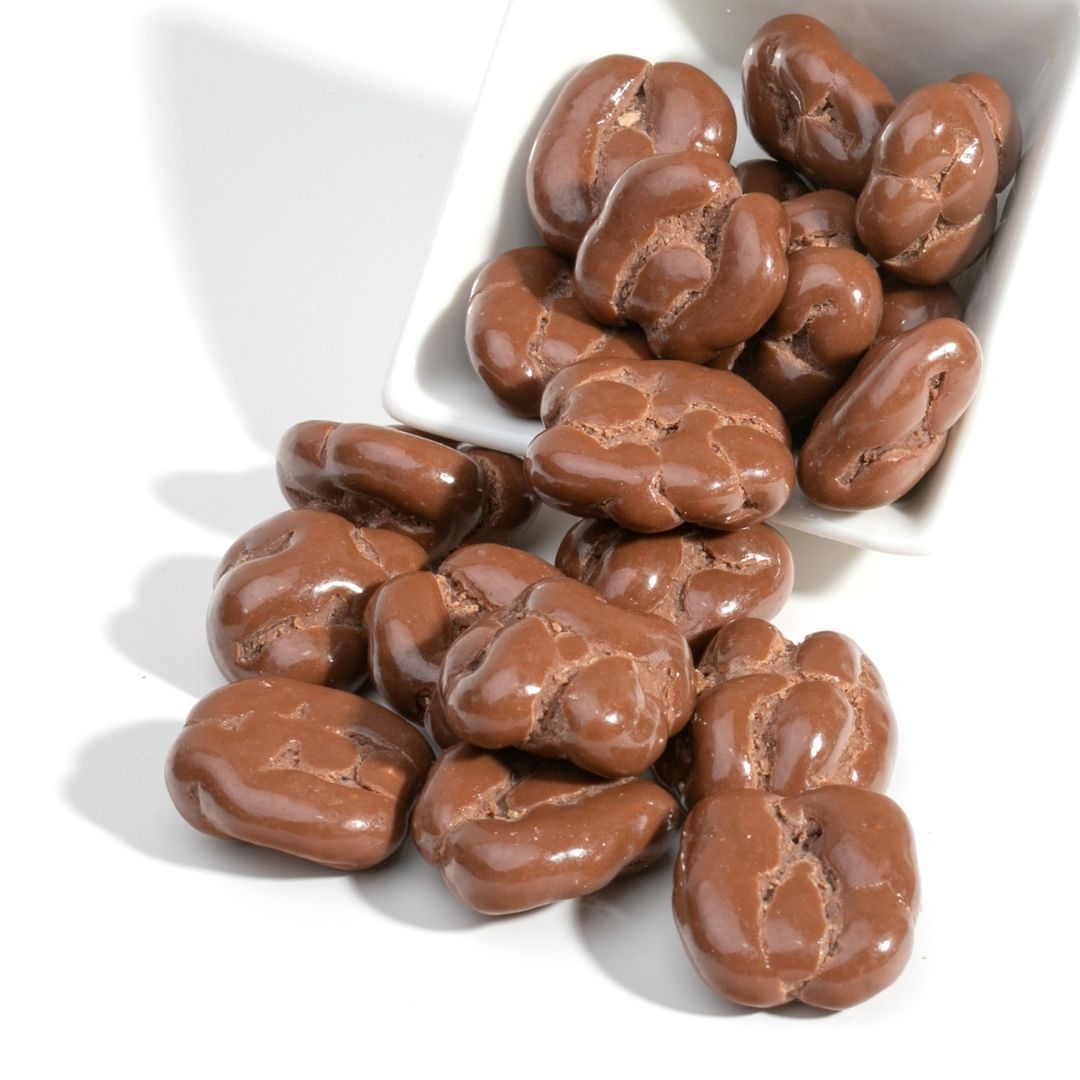 Nuez mitades con chocolate con leche 350 g